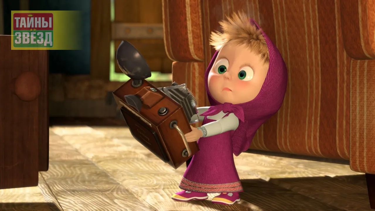 Кадр из мультфильма "Маша и медведь"