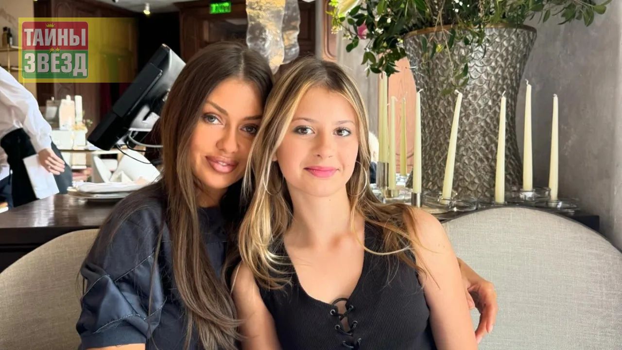 Виктория Боня с дочерью