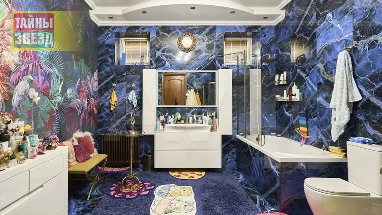 Ванная комната в квартире Долиной