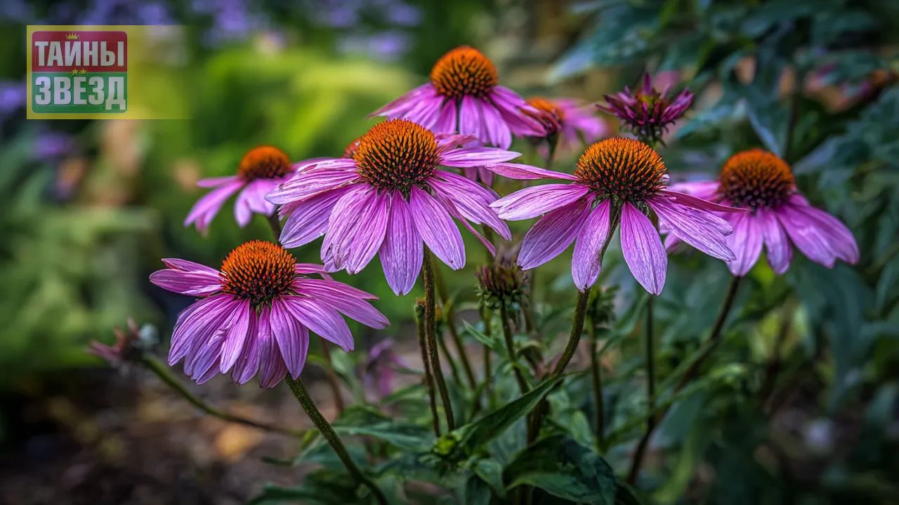 Эхинацея, арт