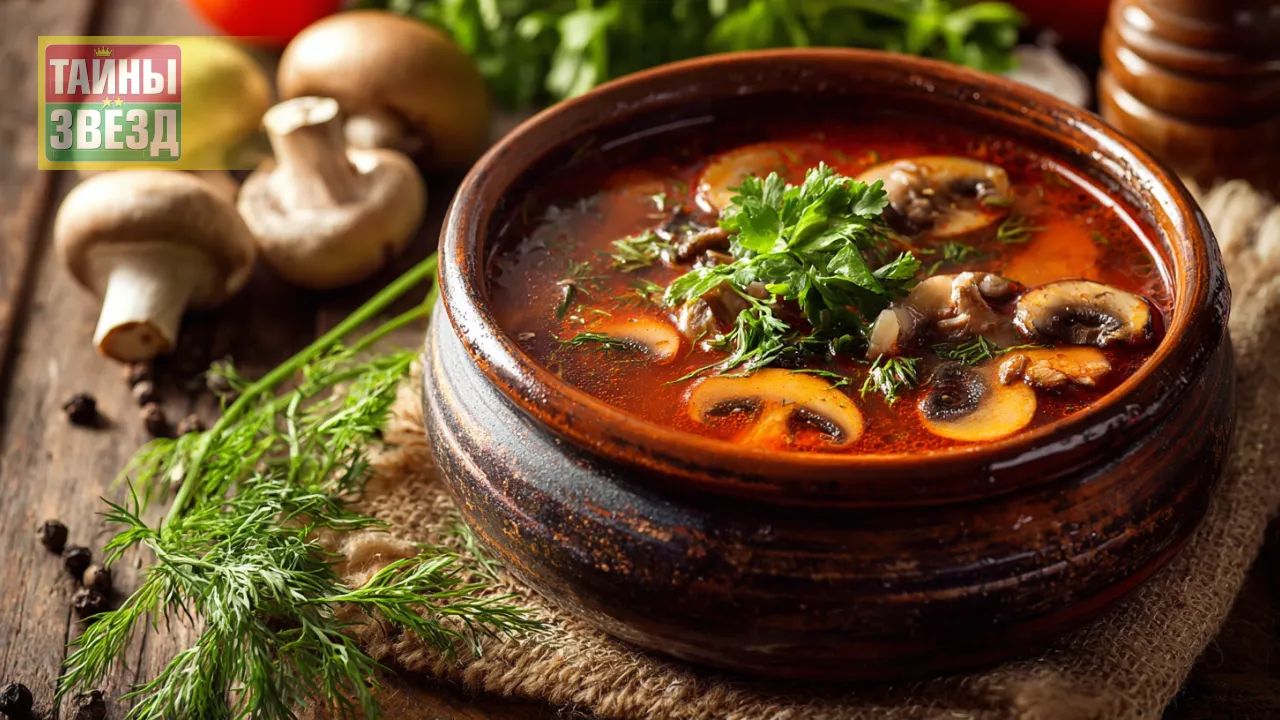 Грибная солянка