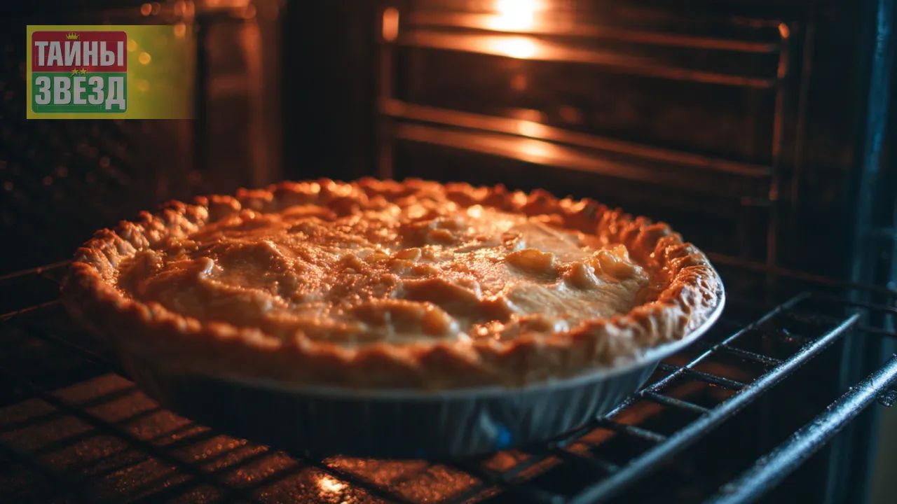 Пирог в духовке, арт