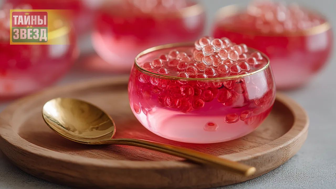 Десерт с "икрой"