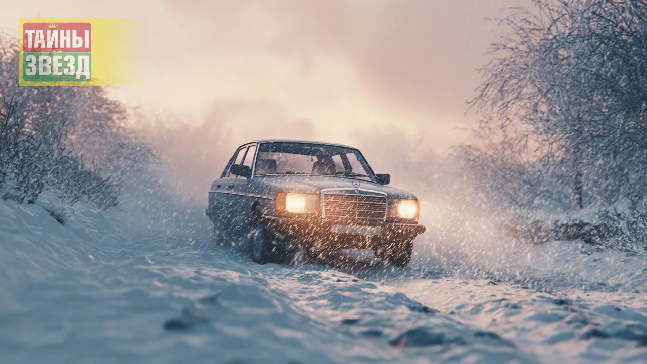 Машина зимой