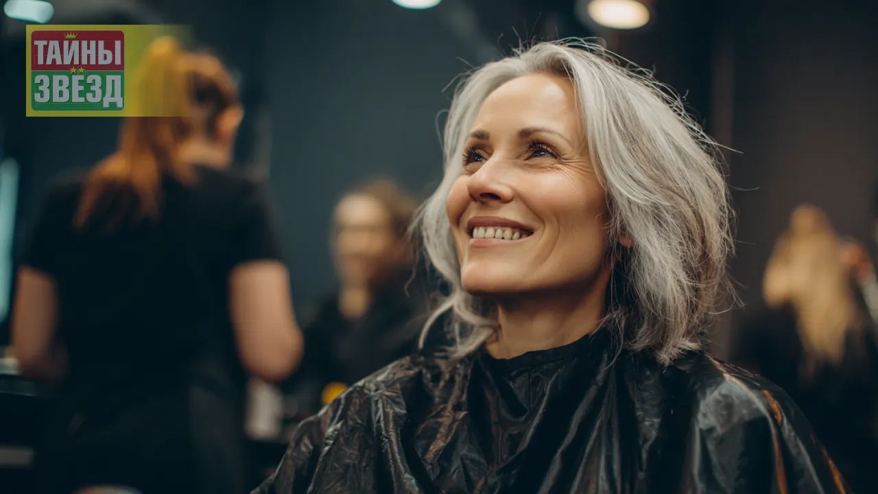 Женщина в парикмахерской, арт