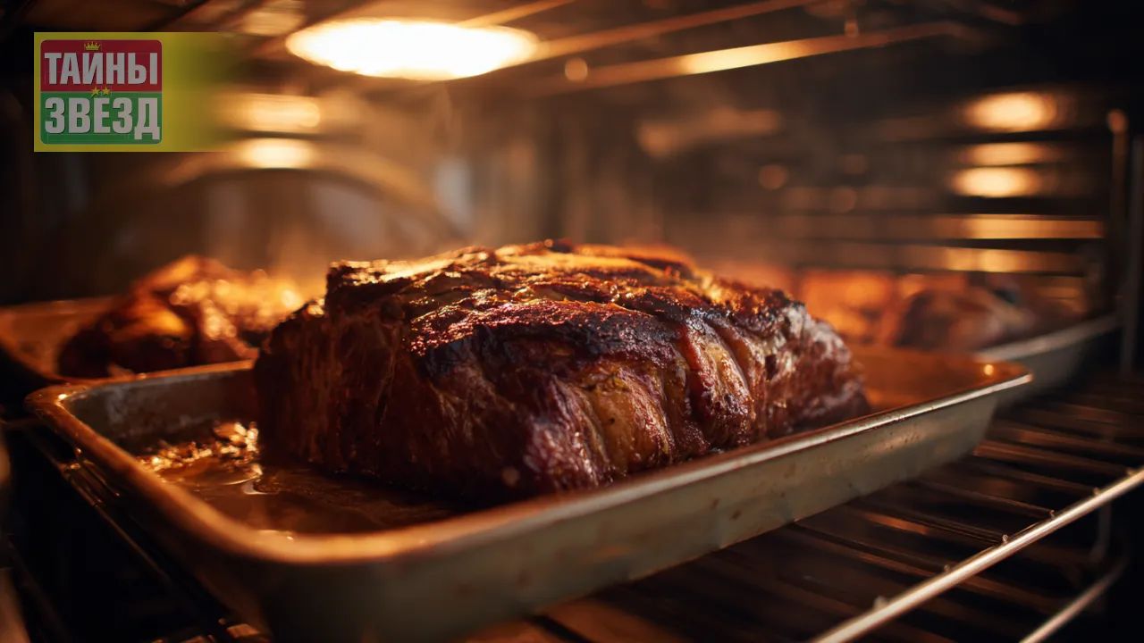 Мясо в духовке, арт