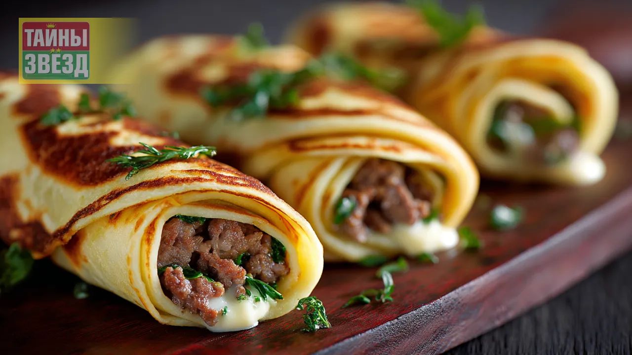 Фаршированные блинчики