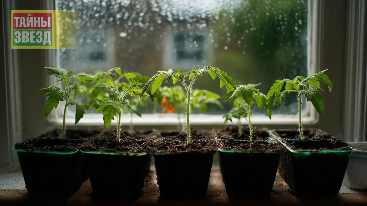 Помидорная рассада