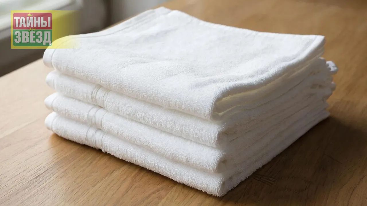 Белые полотенца