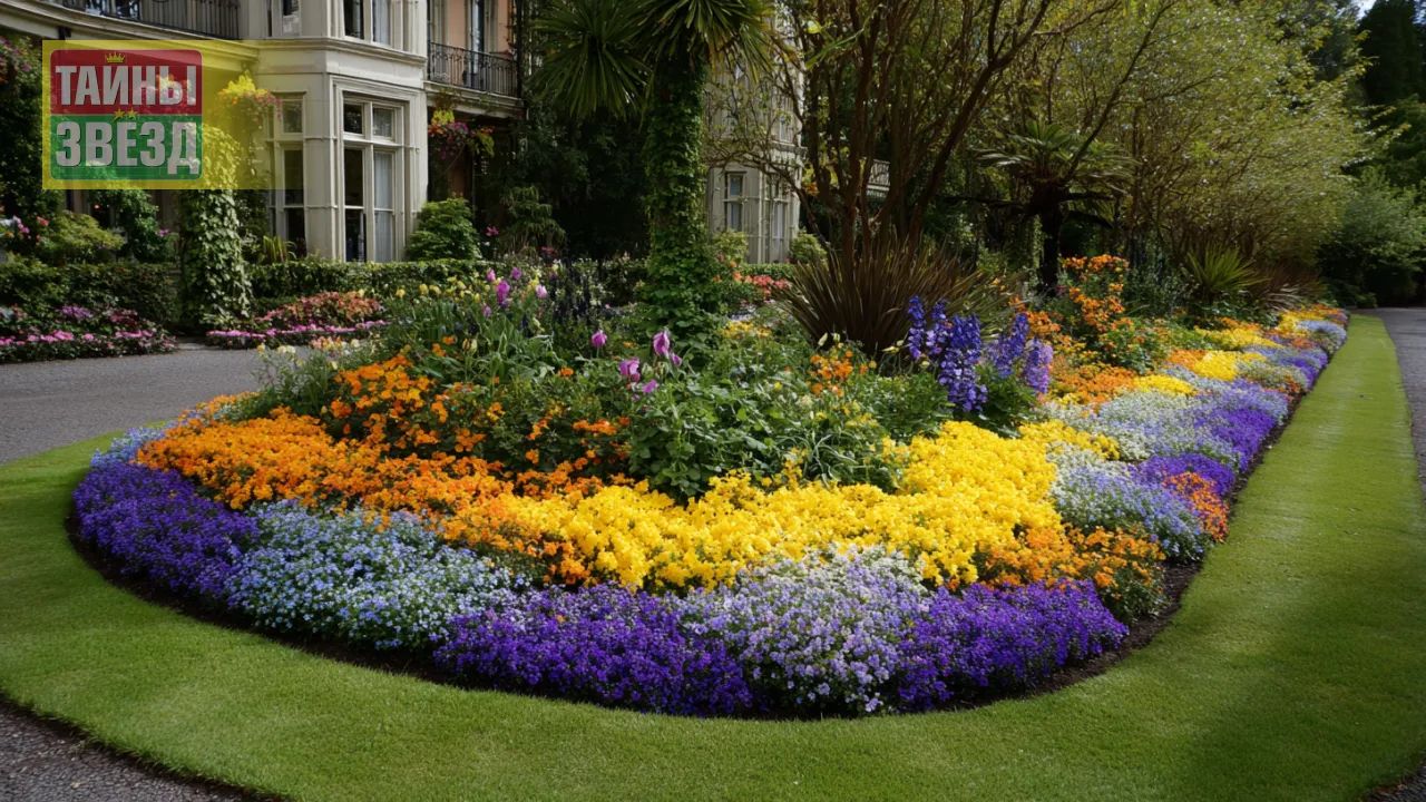 Цветы в саду