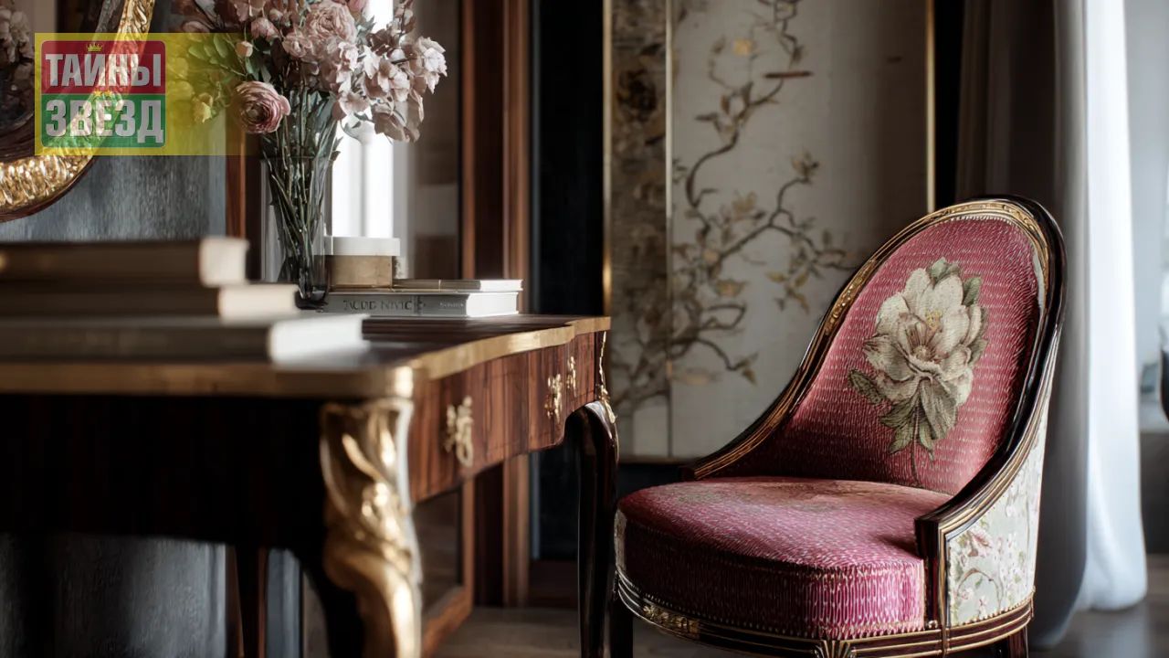 Интерьер с элементами винтажа