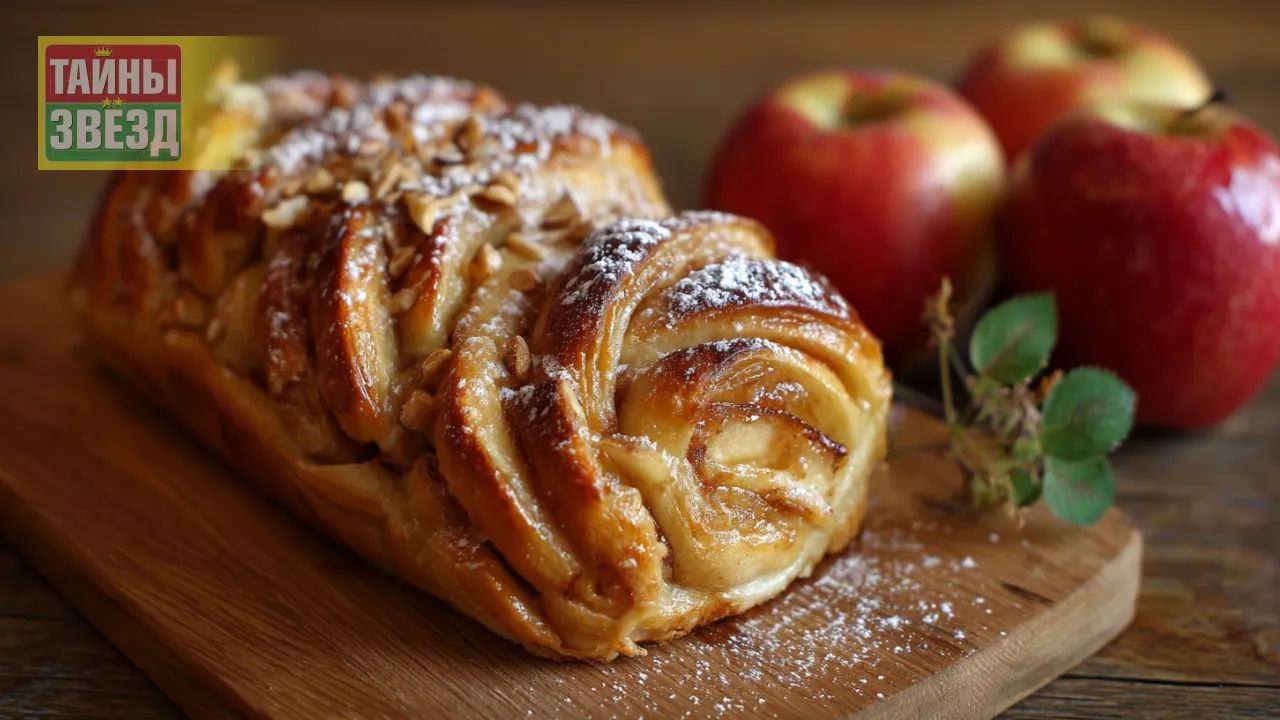 Яблочный рулет