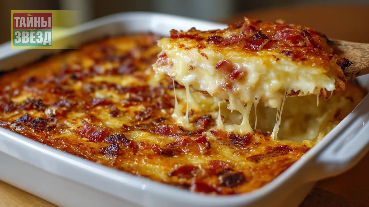 Картофельно-сырная запеканка