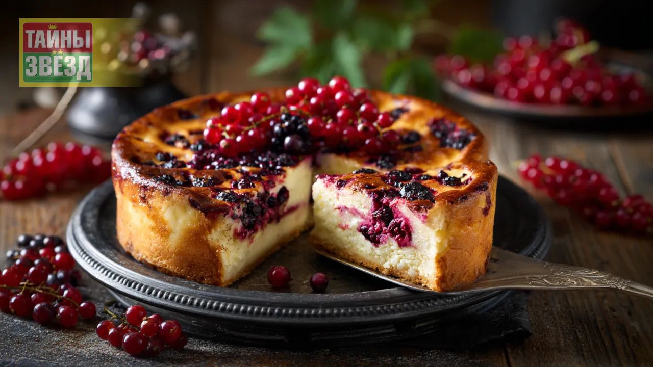 Пирог с ягодками