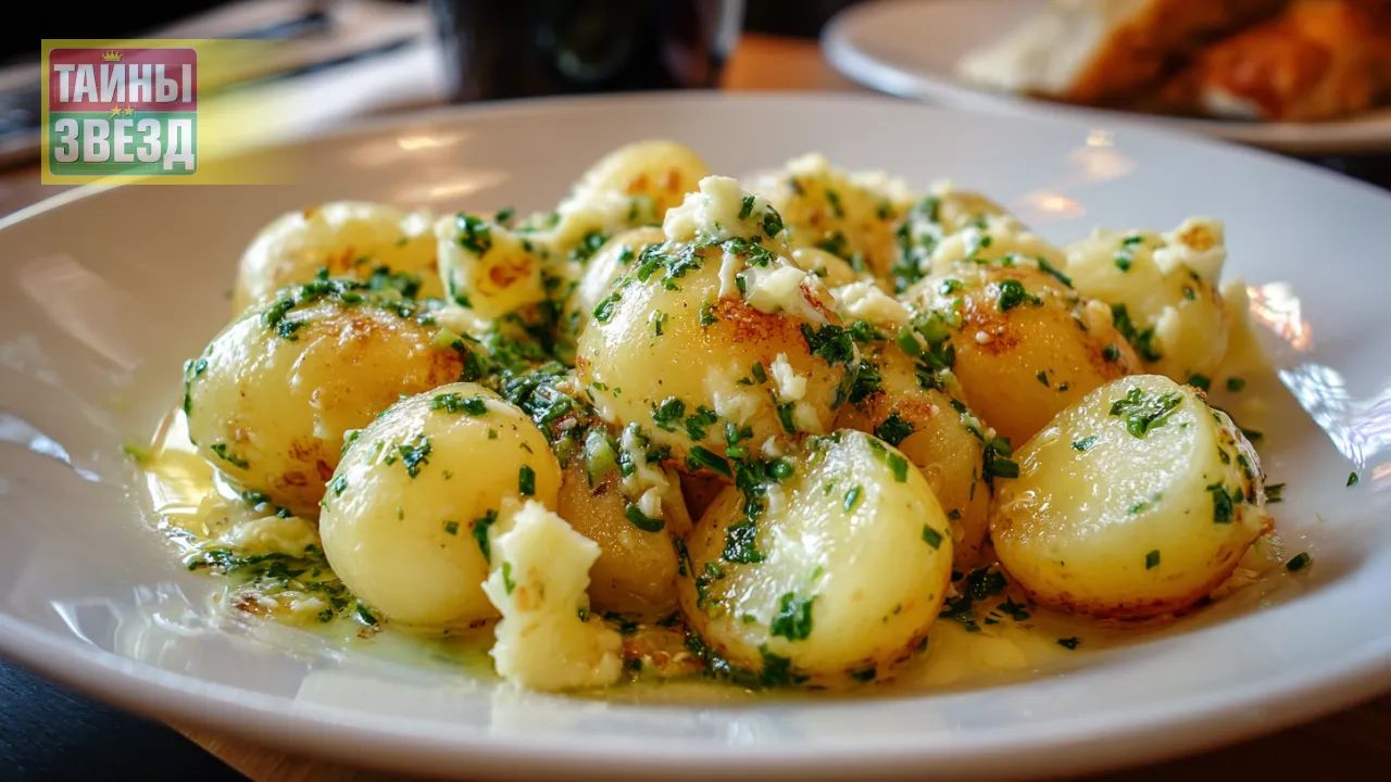 Чесночная картошка