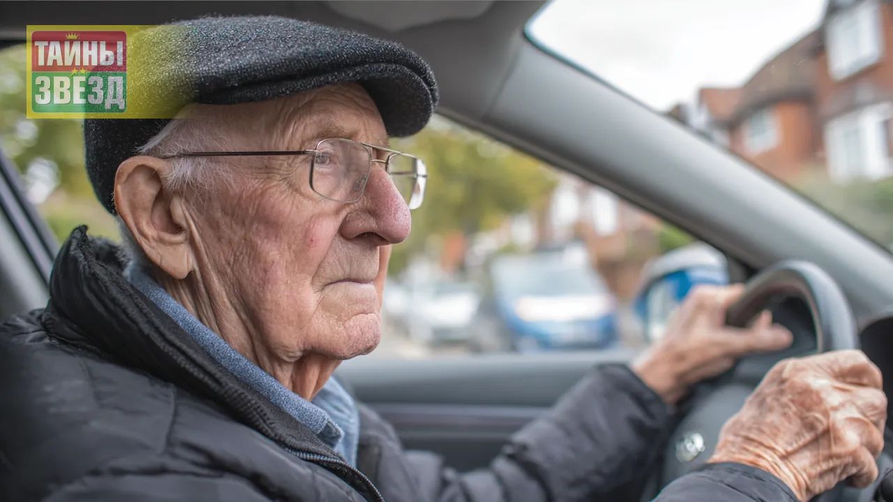 Пожилой водитель