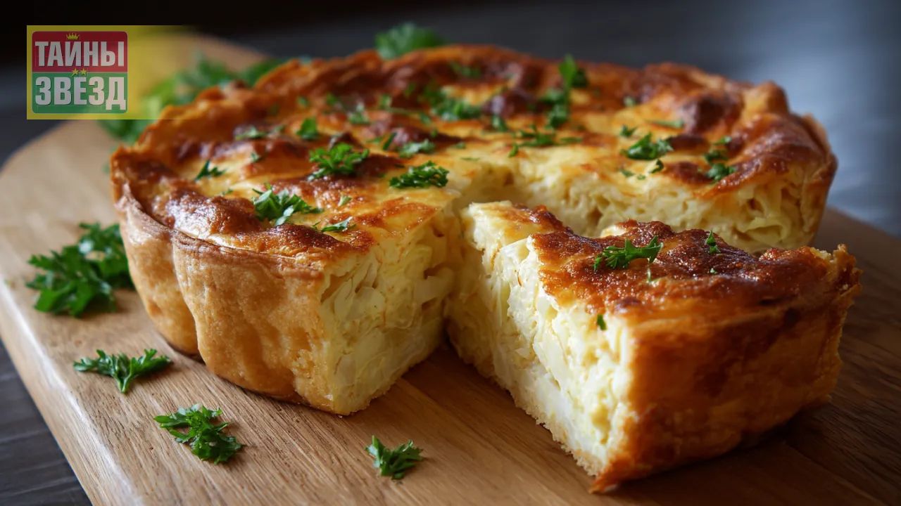 Капустная шарлотка