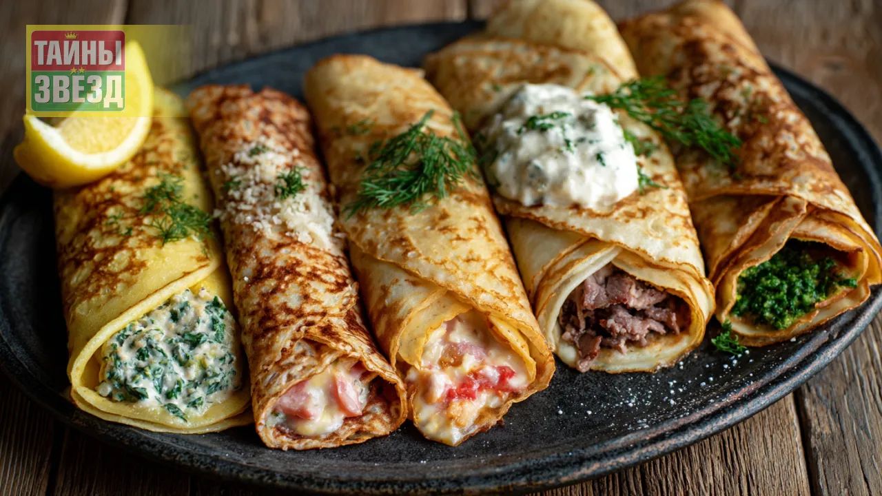 Блины с начинками