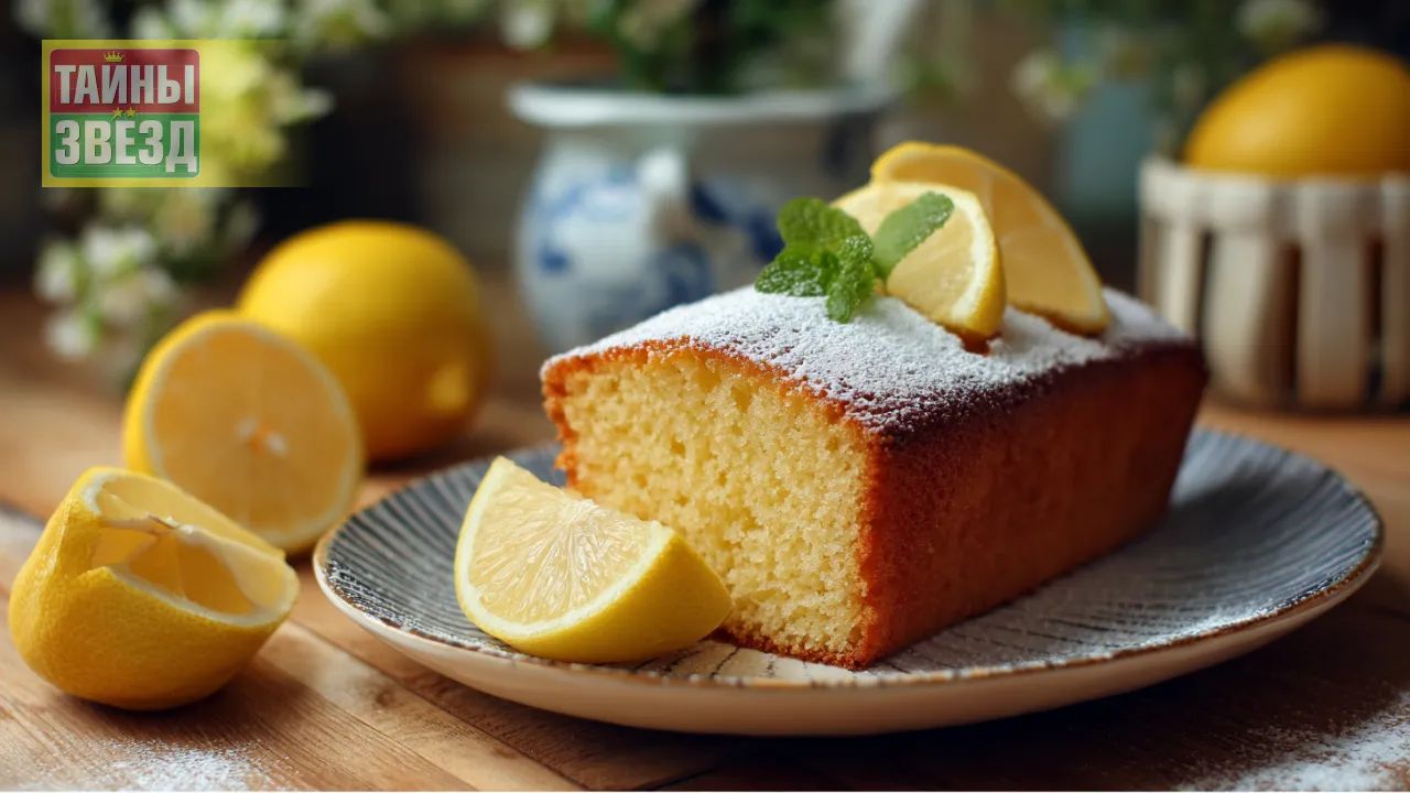 Лимонный кекс