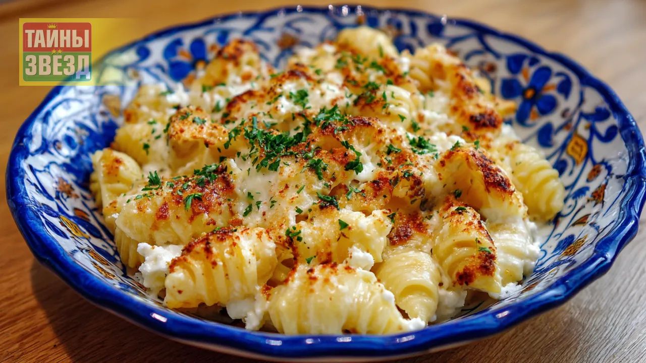 Паста с сырным соусом