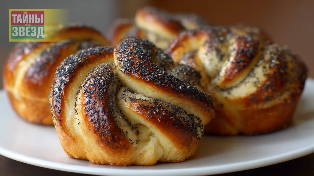 Маковые булочки