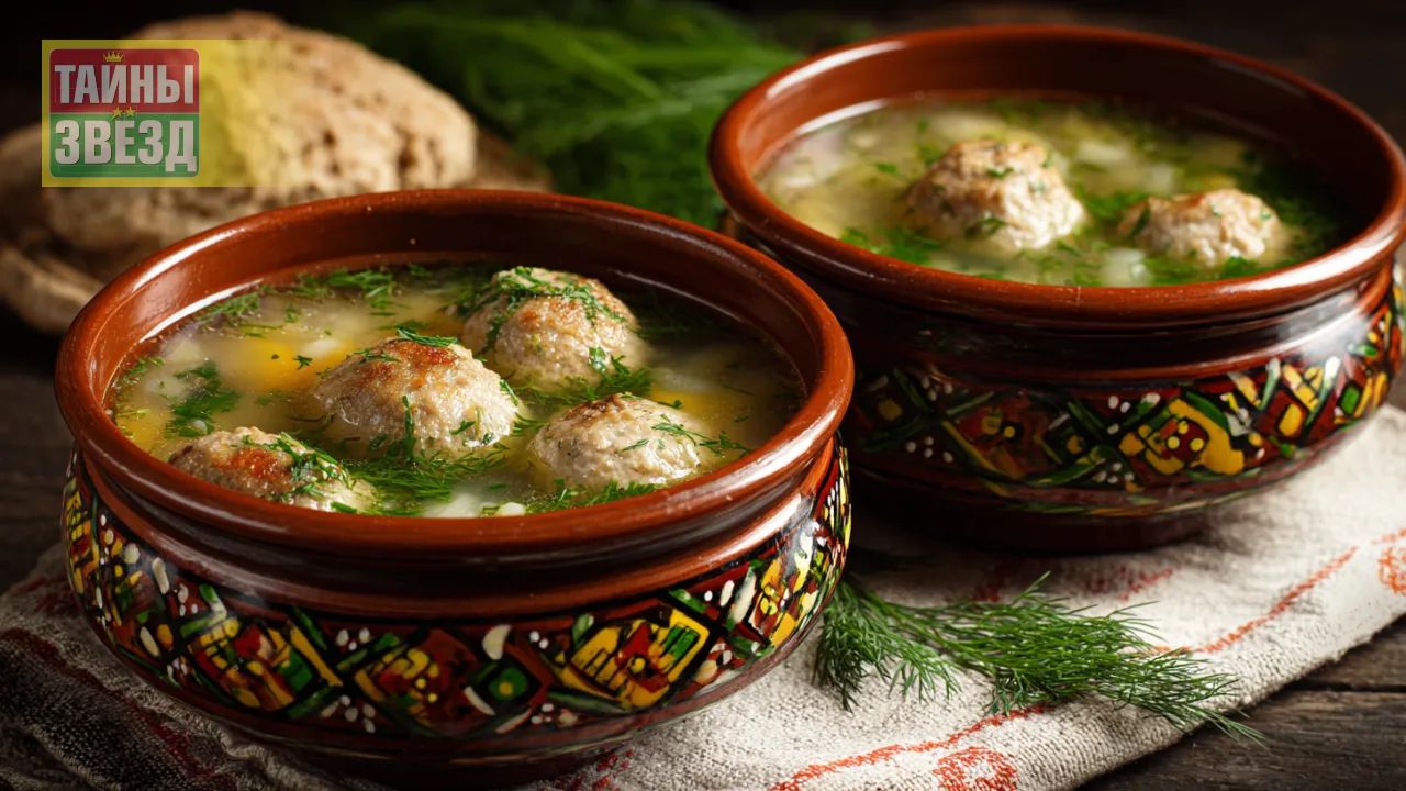 Суп с фрикадельками