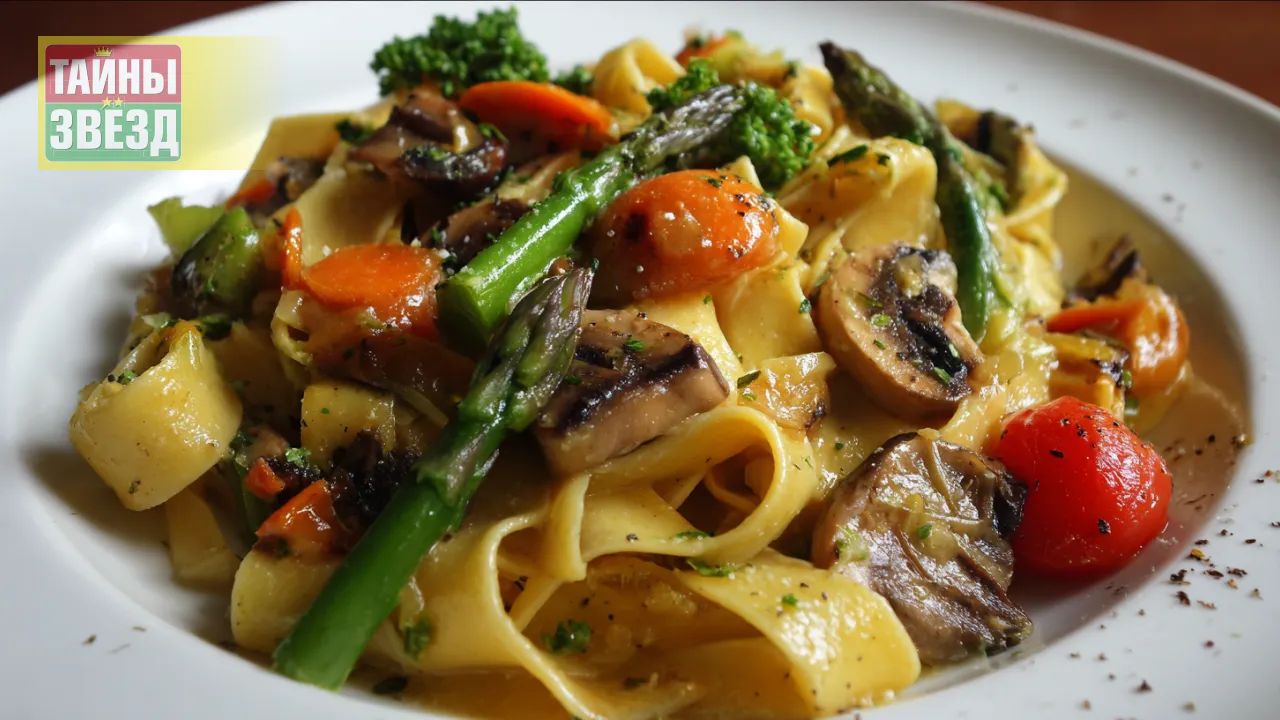 Паста с овощами