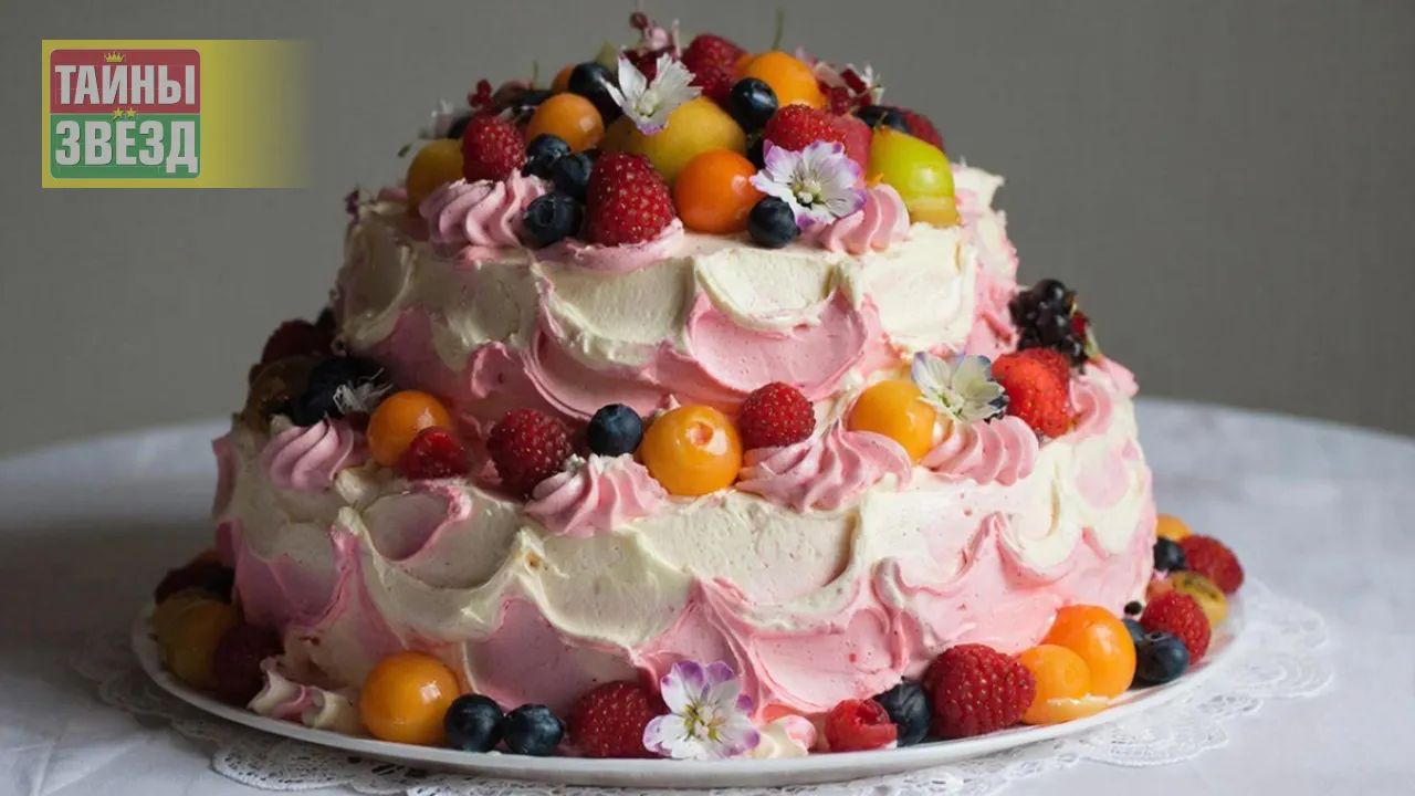 Торт с кремом