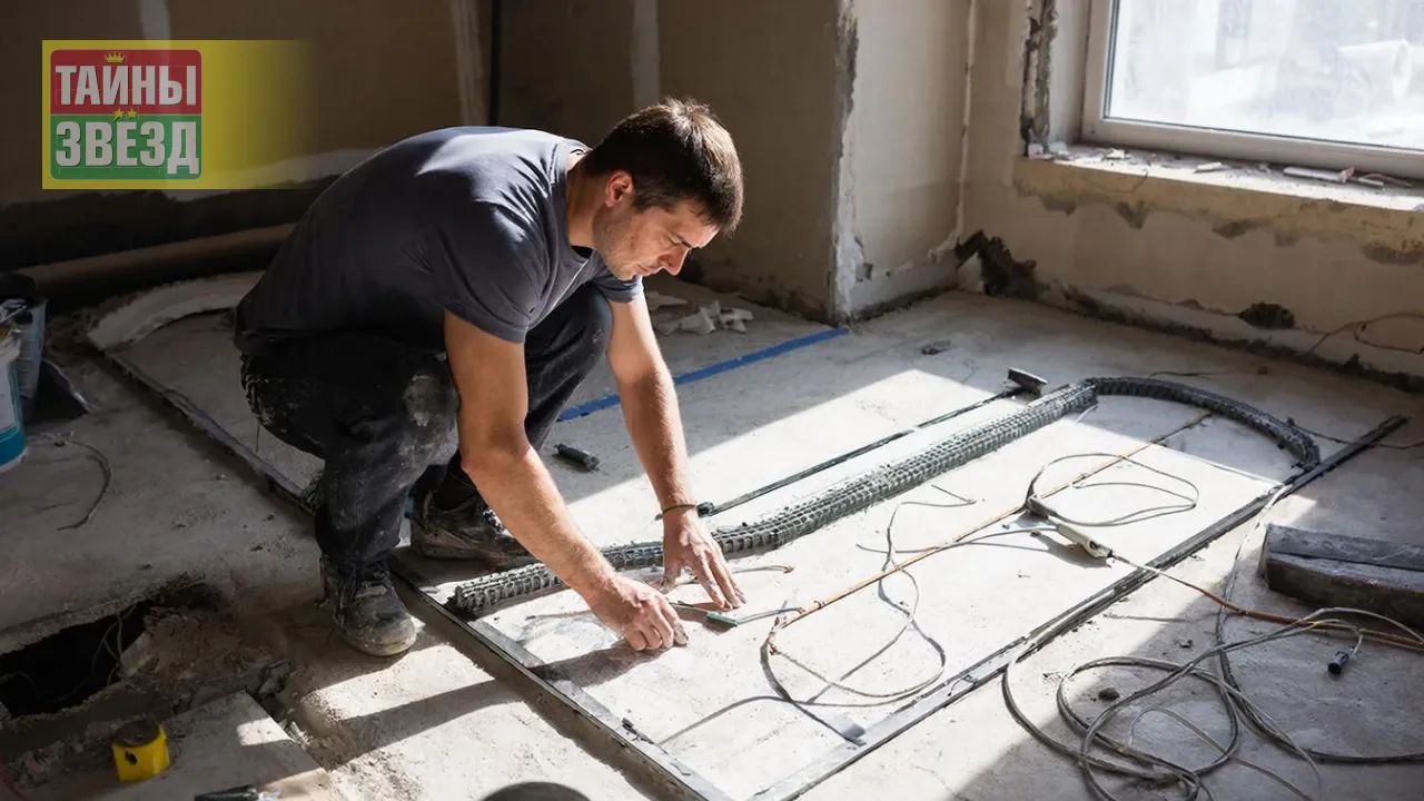 Монтаж теплого пола