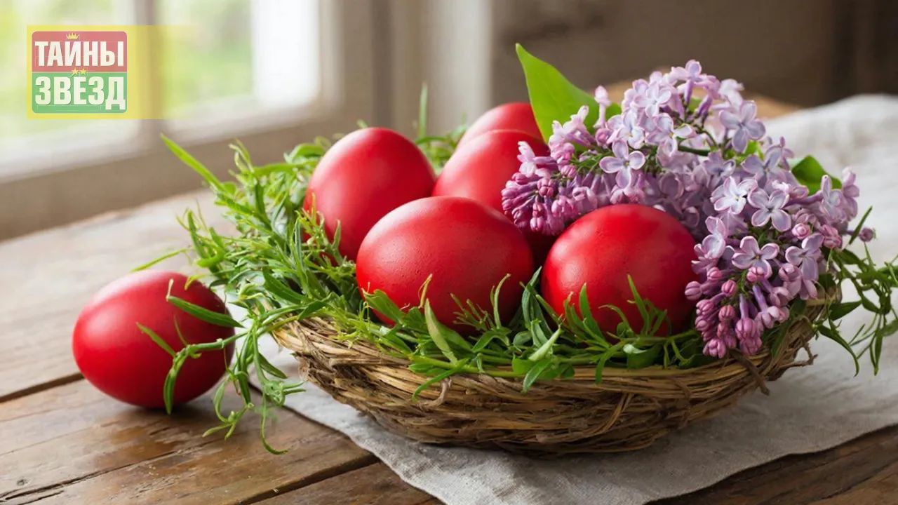 Красные яйца