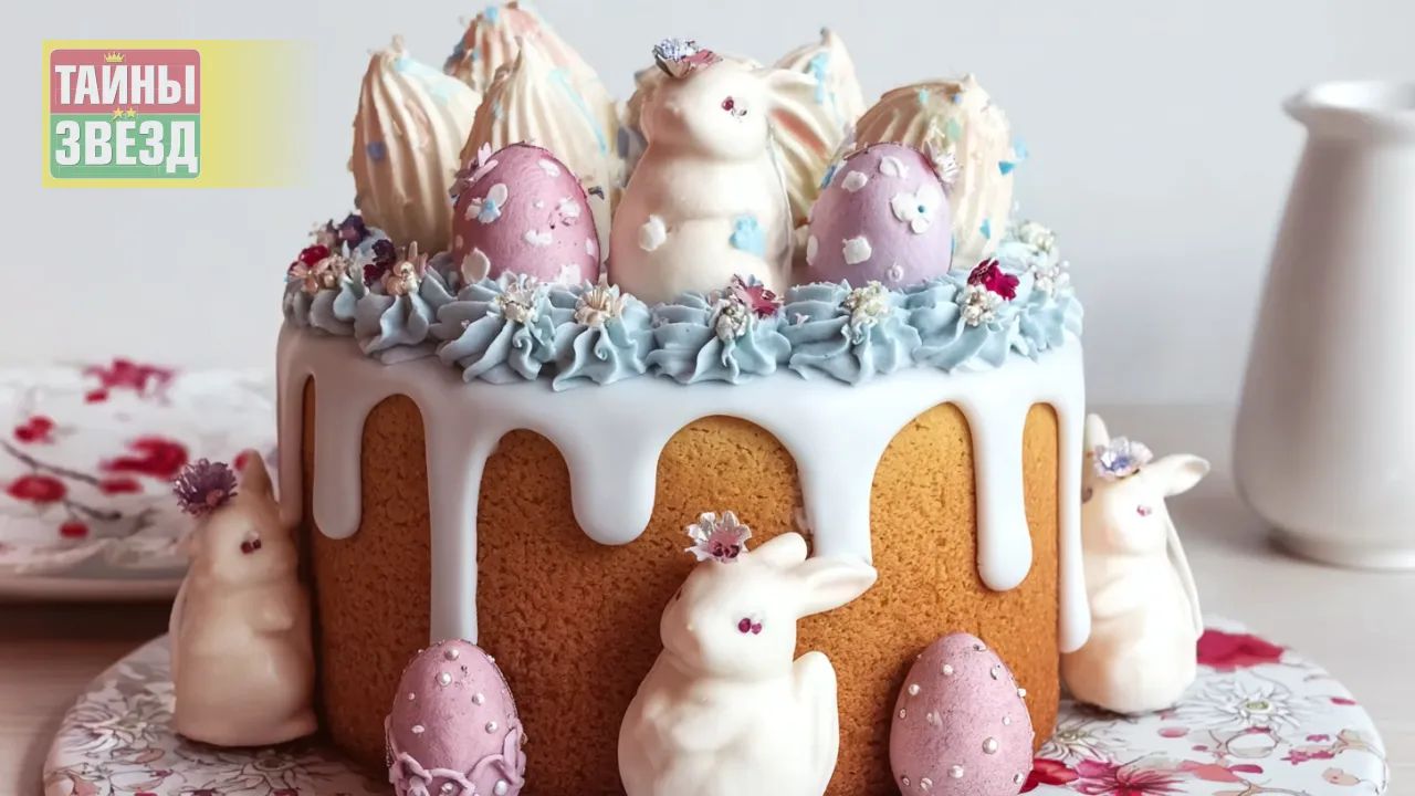 Красивый кулич