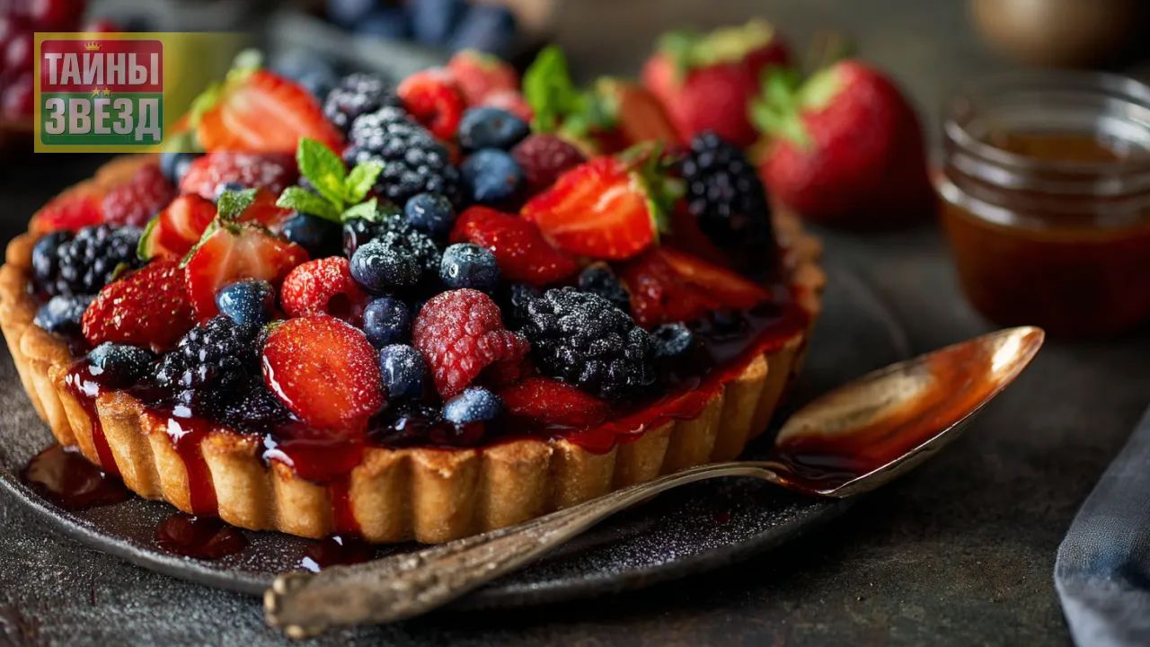 Пирог с фруктами