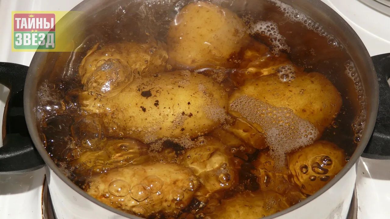 Вареная картошка