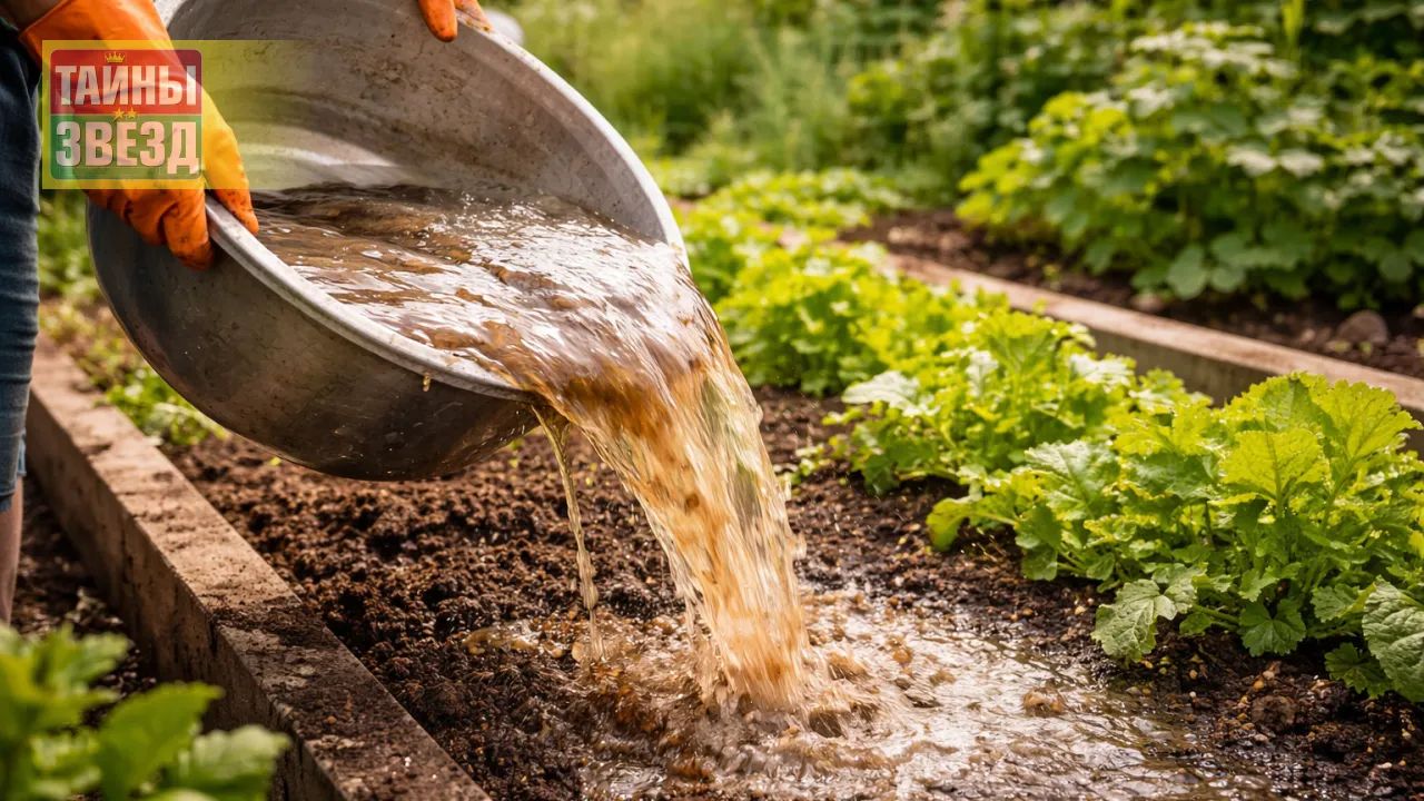 Вода из-под стирки