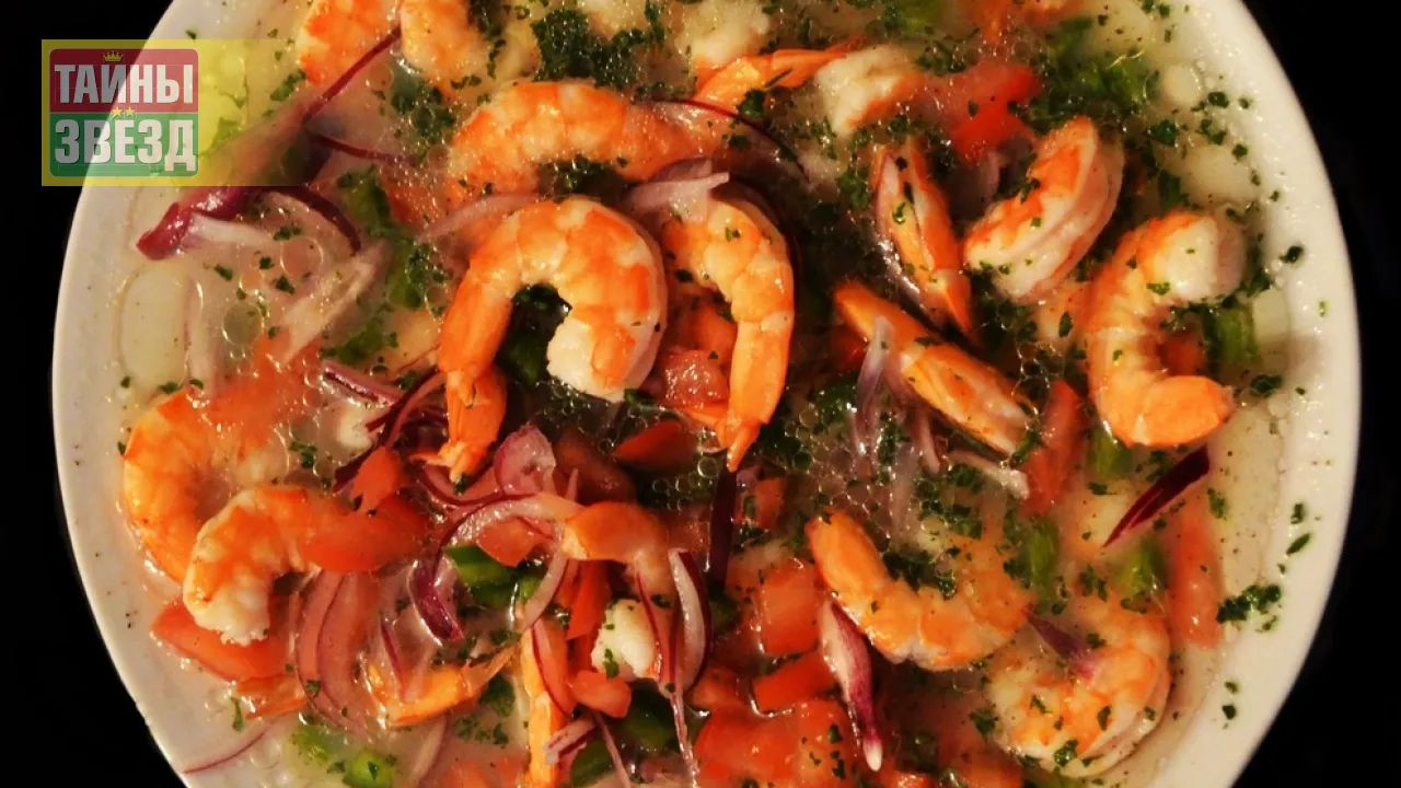 Креветки в маринаде