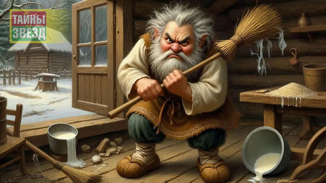 Домовой злится