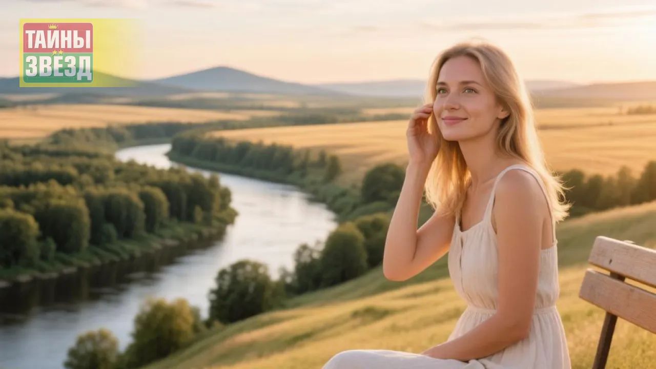 Девушка и пейзаж