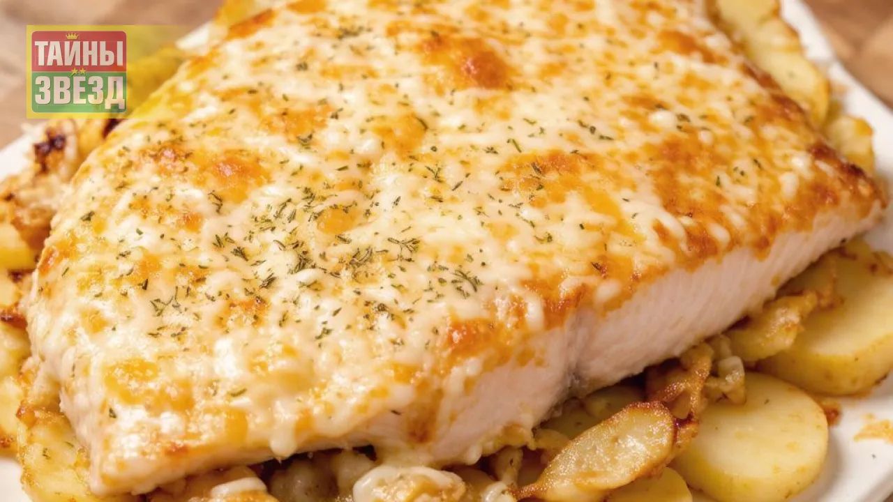Минтай с картошкой
