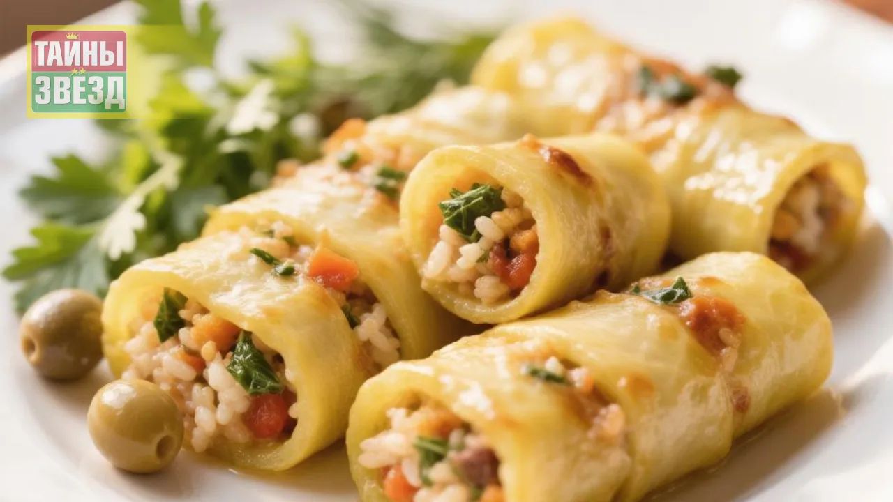 Кабачковые рулеты