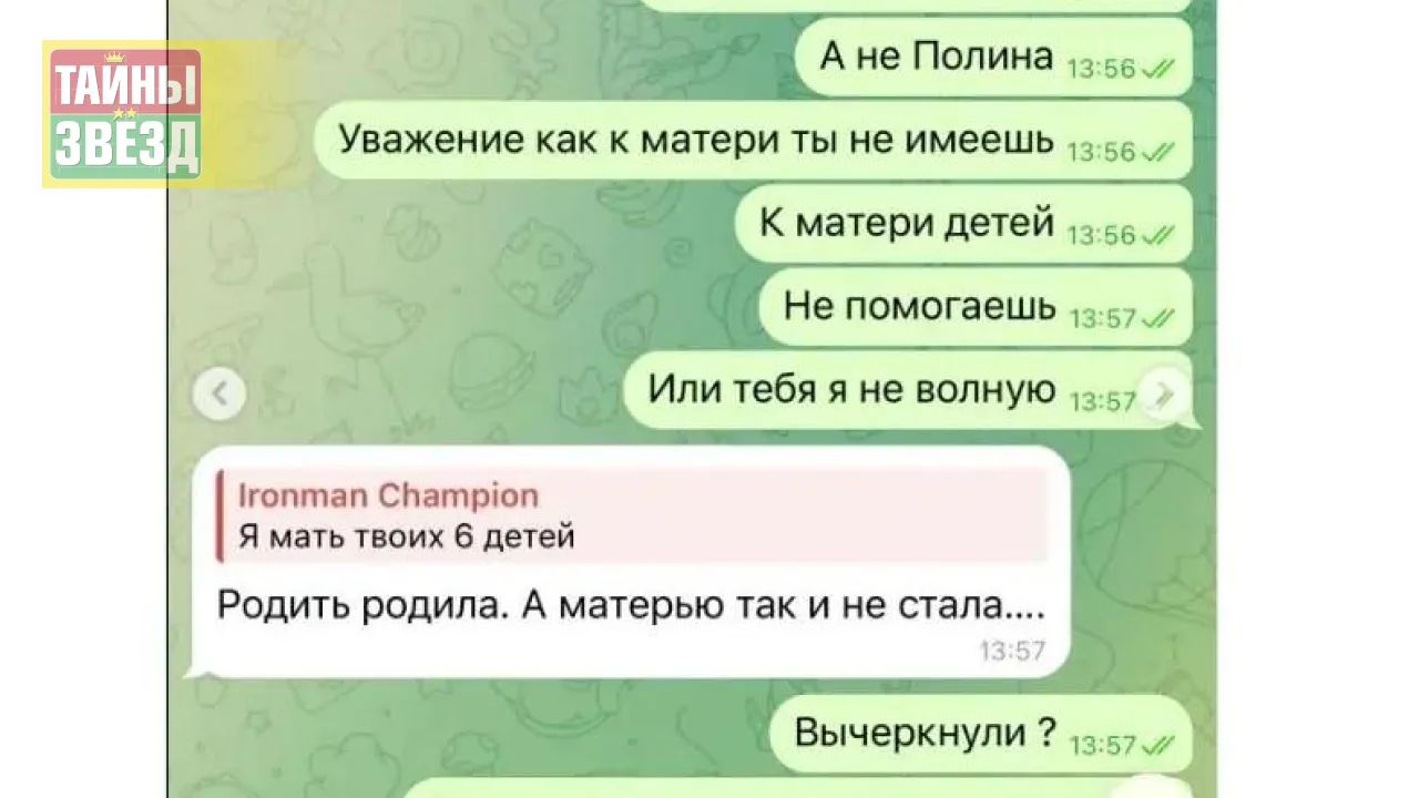 Переписка Елены и Романа