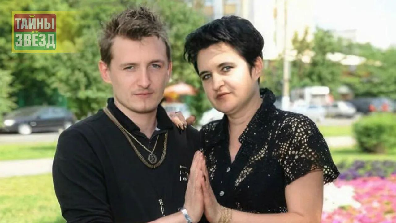 Елена Голунова с сыном Владом Кадони