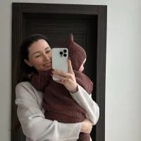 Анна Заворотнюк с сыном