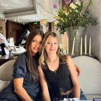 Виктория Боня с дочерью