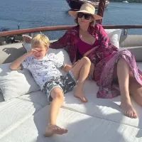 Ксения Собчак с сыном