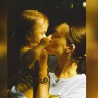 Ирина Безрукова с сыном