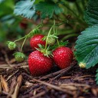 Клубника, арт