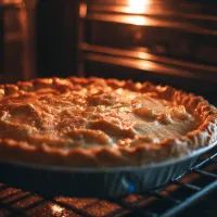 Пирог в духовке, арт