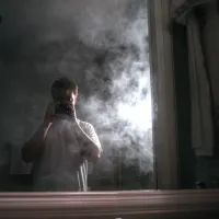 Запотевшее зеркало, арт