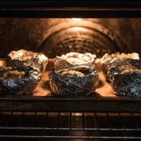 Еда в духовке, арт