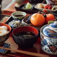 Японский зимний завтрак